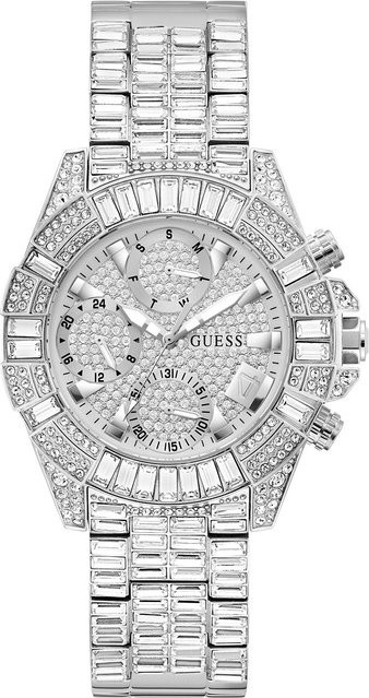 Guess Damenuhr, Quarz, Edelstahl, Silber, 40 mm, 5 ATM - Bild 1