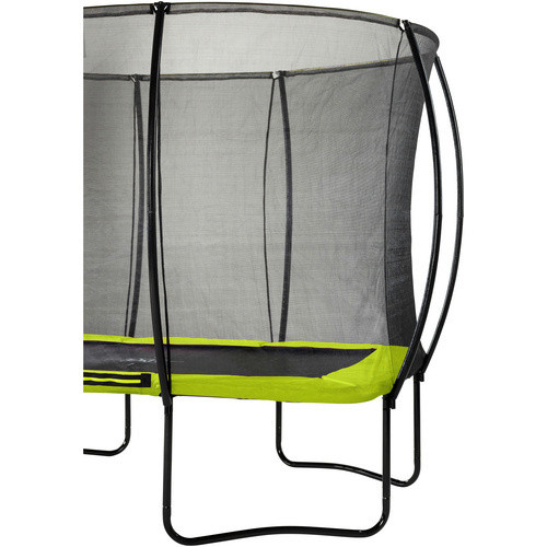 EXIT Toys Silhouette Rechteckiges Trampolin mit Sicherheitsnetz in Grün, B/T: 366 x 244 cm, max. Belastung 120 kg - Bild 3