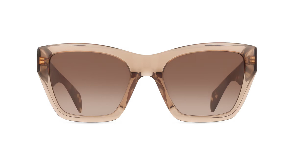 Rag & Bone RNB1046/G/S Sonnenbrille Butterfly, Vollrand, Kunststoff, beige, Damen - Bild 1