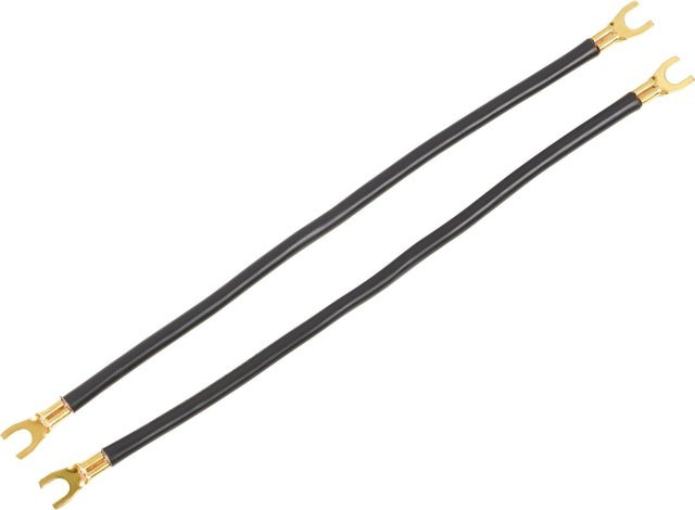 Verdrahtungsbrücke mit Gabel von Pollmann Elektrotechnik, Farbe: Schwarz, Breite: 260 mm - Bild 1