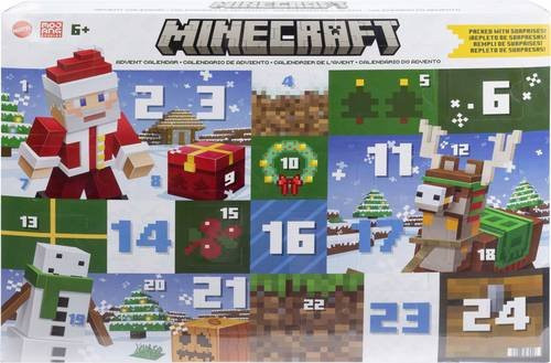 Mattel Minecraft Adventskalender, ab 6 Jahren - Bild 1