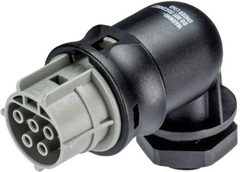 Wieland Electric 96.053.6054.3 Geräteanschluss in Grau und Schwarz - Bild 1