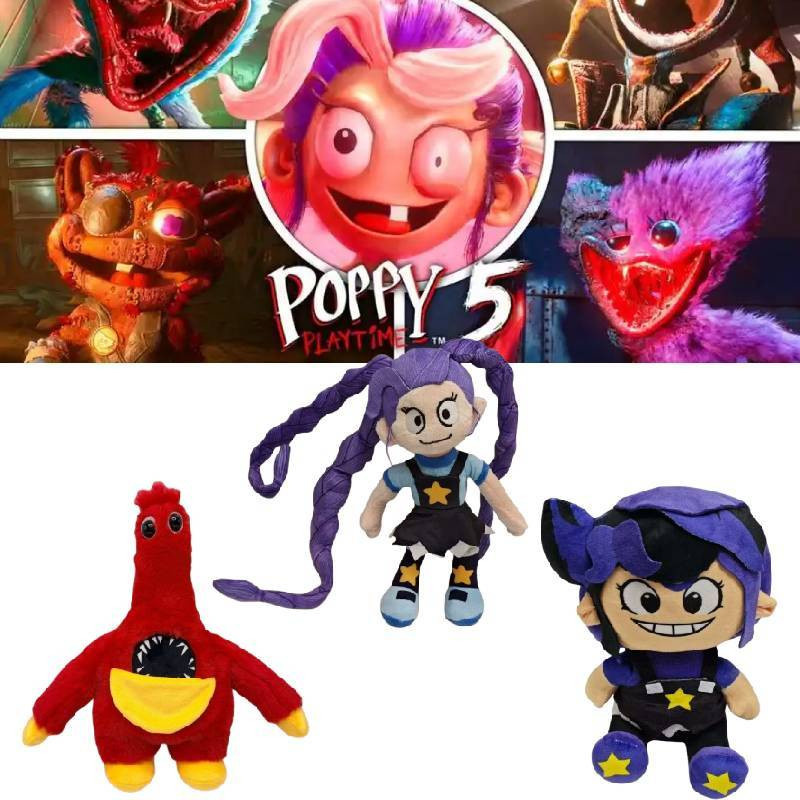 Poppy Playtime Cham Lily Lovebraids Plüschtier Purple - Bild 2