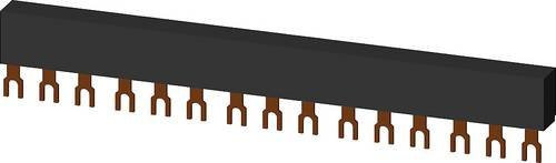 Siemens Sammelschiene für 5 LS-Schalter, Schwarz, 3RV1915-1DB - Bild 1