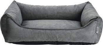 AniOne Hundeliegeplatz Dreamy L in Grau mit abnehmbarem Bezug und rutschfester Unterseite - Bild 1