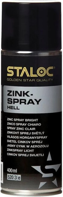 Staloc Zinkspray Sq-850 Spezial Rostschutz in Silber, 400 ml - Bild 1