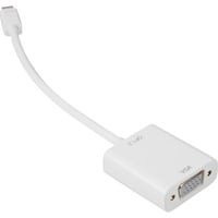 Sharkoon mini-DisplayPort 1.2 auf VGA-Adapter in Weiß - Bild 1