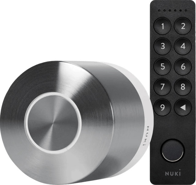 Nuki Smart Lock Ultra und Nuki Keypad 2.0 Set in Silber - Bild 1