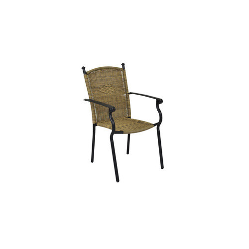 Merxx Roma Gartenmöbel-Set 5-tlg. aus Aluminium und Kunststoffgeflecht mit Sicherheitsglas in Braun und Graphitfarben - Bild 2