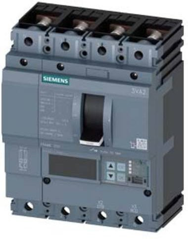 Siemens 3VA2225-8JP42-0AA0 Leistungsschalter in Grau mit einem Einstellbereich von 100 - 250A und einer maximalen Schaltspannung von 690 V/AC - Bild 1