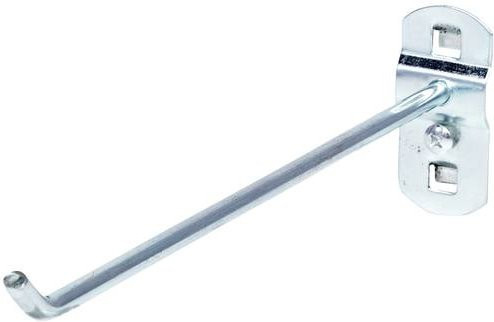 KS Tools Werkzeughalter mit schrägem Hakenende, Farbe: Silber, Material: Stahl, Durchmesser: 6 mm, Länge: 200 mm - Bild 1