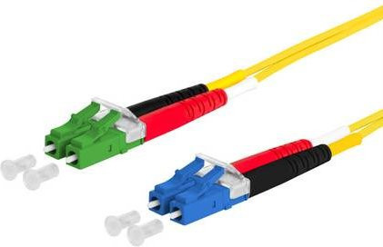 Metz Connect OpDAT Patchkabel LC-D zu LC-D-APC OS2, mehrfarbig, Länge: 5 m - Bild 1