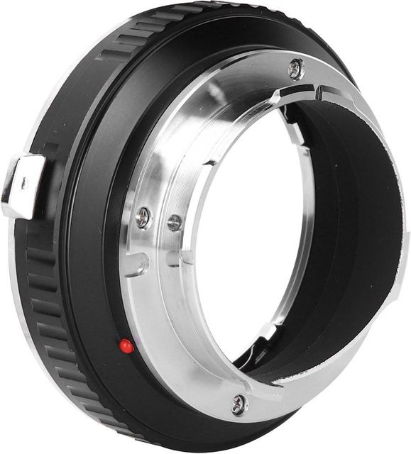 Fikaz Objektivadapterring R-l M für Leica R-Mount-Objektive auf Leica M-Mount-Kameras, Schwarz - Bild 1
