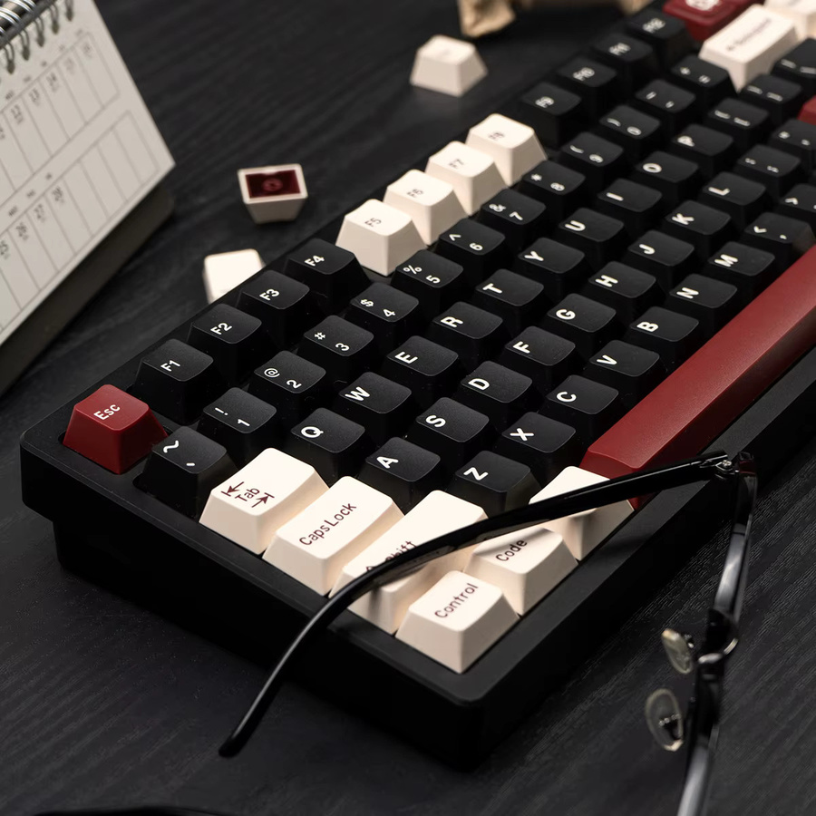 Venit Keys GMK Rome Tastenkappen-Set mit 180 Tasten, Double Shot PBT in Multicolour, Cherry Profile für mechanische Tastaturen und MX-Schalter, Alice ISO-Layout - Bild 4