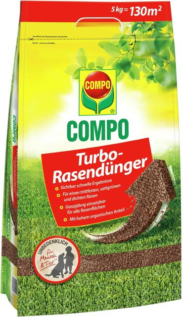 Compo Rasendünger Turbo 5 kg - Bild 1