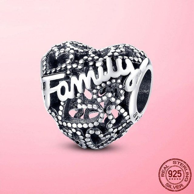 MULA Armband 925 Silber, Unendlichkeit Liebe Mama Herz, Damen - Bild 1