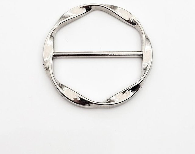 Knoten-Schnallen, silber, Damen - Bild 1