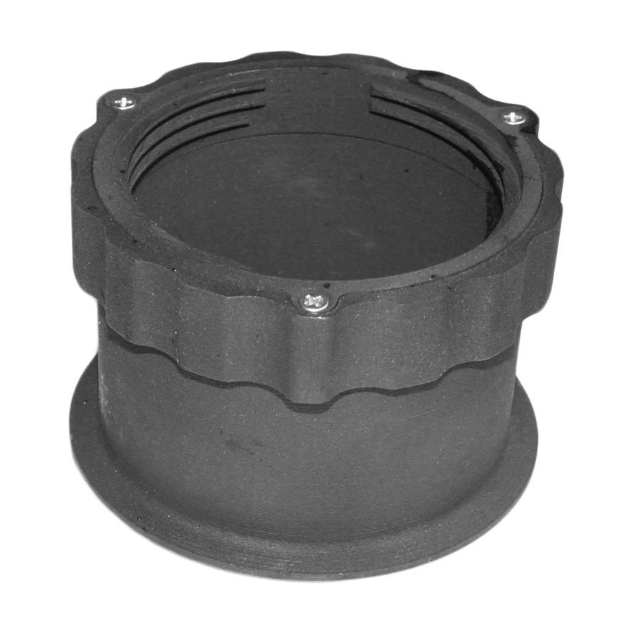 Karle & Rubner Adapter für Terrassenlager und Stelzlager in Schwarz, 30 Stück, für zusätzliche Verstellhöhe von 80 mm - Bild 2