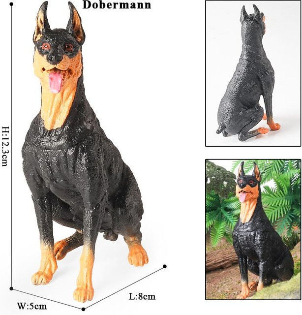 Oenux Hunde Tiermodell Actionfigur Hundemodell 3-6 Jahre - Bild 1