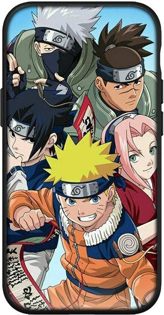 Handyhülle Bandai Naruto Uchiha Sasuke Design für iPhone, Samsung Galaxy, Xiaomi Redmi und OPPO in Schwarz und Mehrfarbig - Bild 1