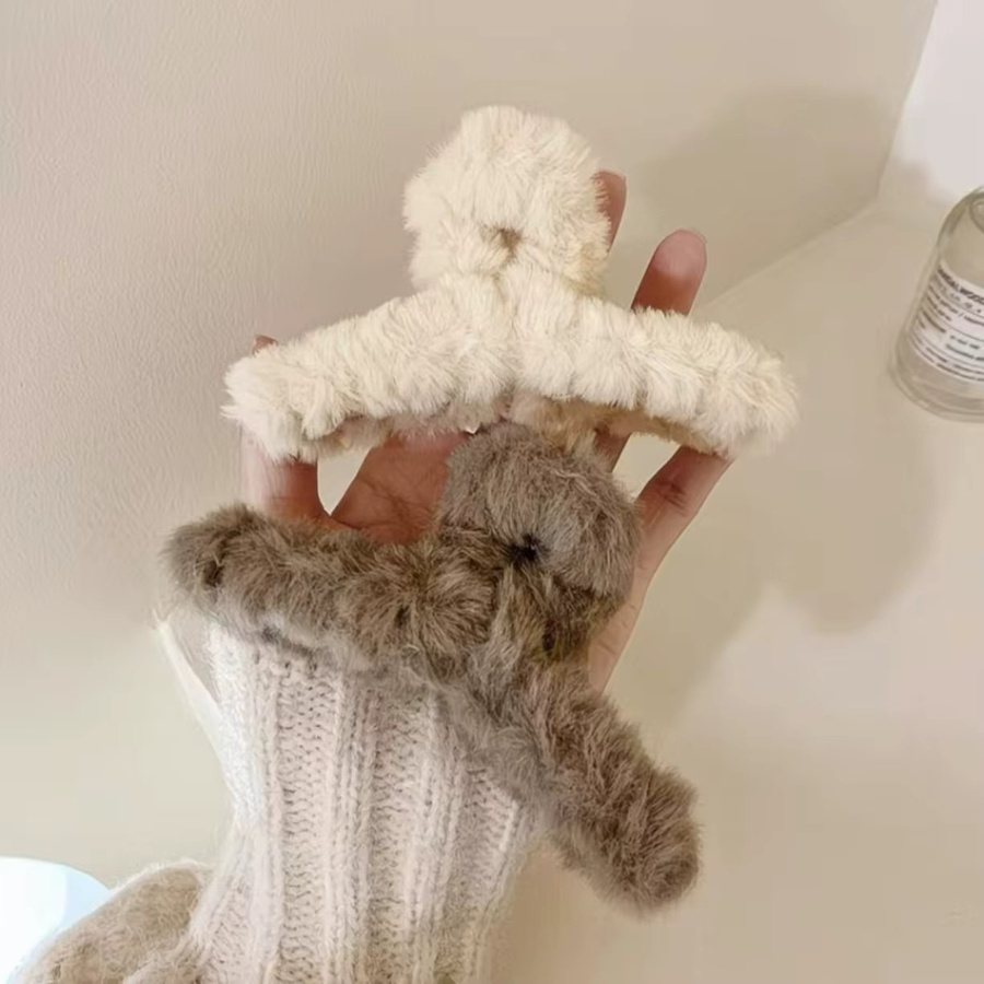Haarspange Plüsch, Damen - Bild 3