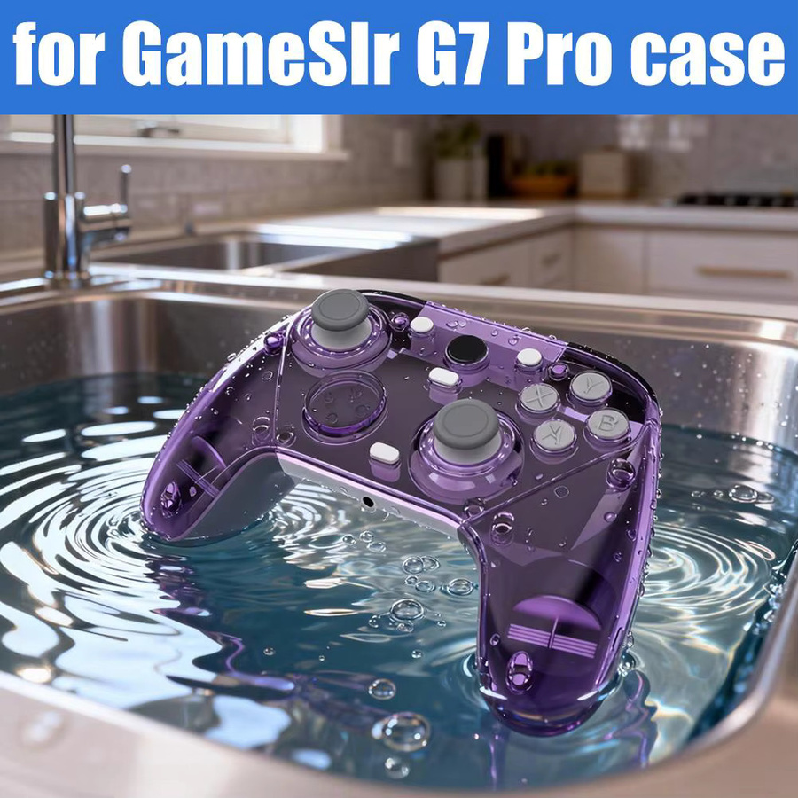 Transparente Schutzhülle für GameSir G7 Pro Controller als Ersatzgehäuse und magnetische Frontabdeckung zum Schutz vor Staub und Wasser - Bild 3