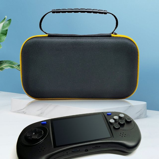 ALLOYSEED EVA-Hartschalen-Tragetasche für RG ARC-D und RG ARC-S Handheld-Spielekonsolen, stoßfeste und kratzfeste Tasche mit Netztasche - Bild 1