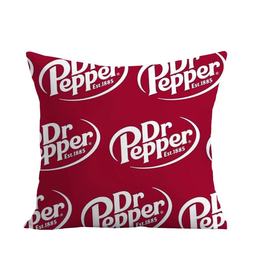 Cherry Drink Kissenbezug aus weichem Plüschstoff in Rot mit doppelseitigem Druck - Bild 5