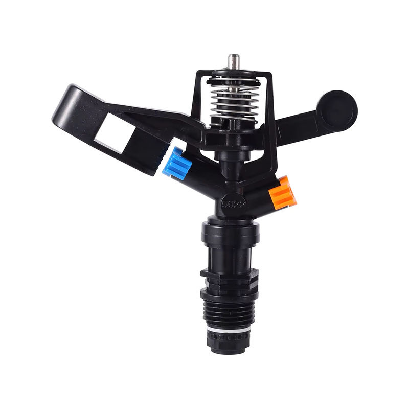 Vibratite Rocker Sprinkler Automatische rotierende Sprühdüse für die Rasenbewässerung in Schwarz - Bild 4