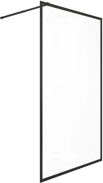 Duschwand Vente-unique Amberi in Schwarz, Breite: 120 cm - Bild 1
