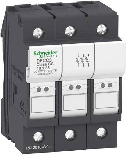 Schneider Electric DFCC3 Sicherungshalter in Grau, 1 Stück - Bild 1