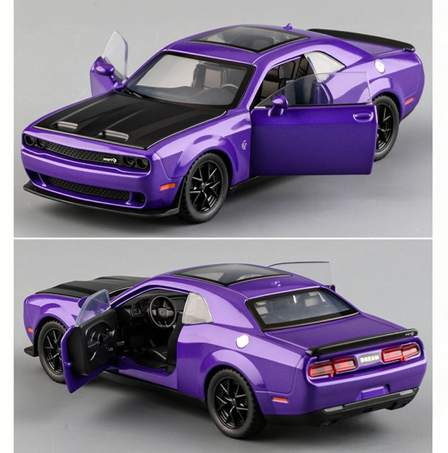 Platinum Challenger, Automodell, 1:32, Metall, Lila - Bild 1