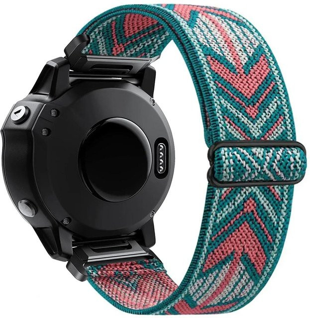 CAOWTAN Uhrenarmband Nylon, Schwarz, Unisex - Bild 1