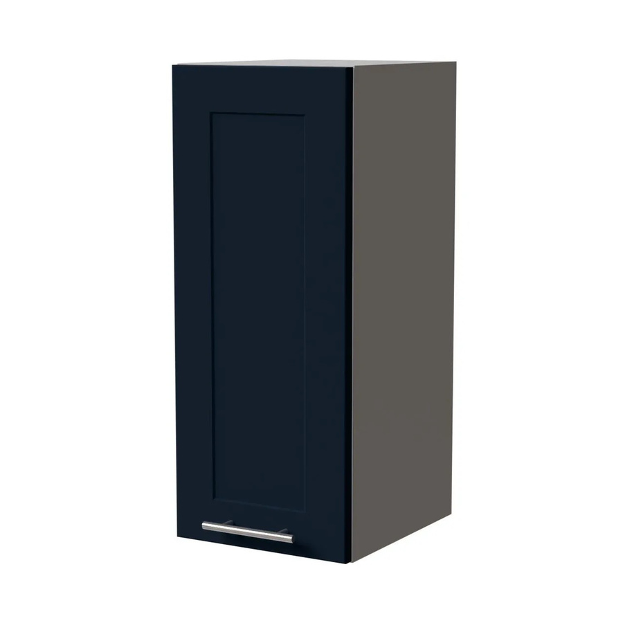 Feldmann-Wohnen Hängeschrank Oslo Küchenschrank in Indigo Grau Matt mit Soft-Close-Türen, B/T/H: 30 x 32,5 x 72 cm - Bild 2