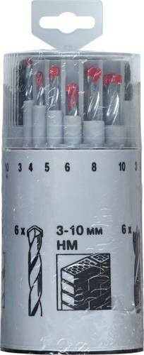 Kwb 18-teiliges HSS Metall-Spiralbohrer-Set in Silber mit Zylinderschaft nach DIN 338 - Bild 1