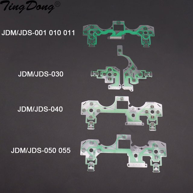 TingDong Leitfähige Folie für DS4 PS4 Pro Slim Controller PCB Schaltkreis-Bandkabel JDM JDS 001 010 011 030 040 055 - Bild 1
