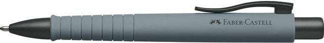 Faber-Castell Kugelschreiber Poly Ball Urban XB in Stone Grey mit blauer Tinte - Bild 2