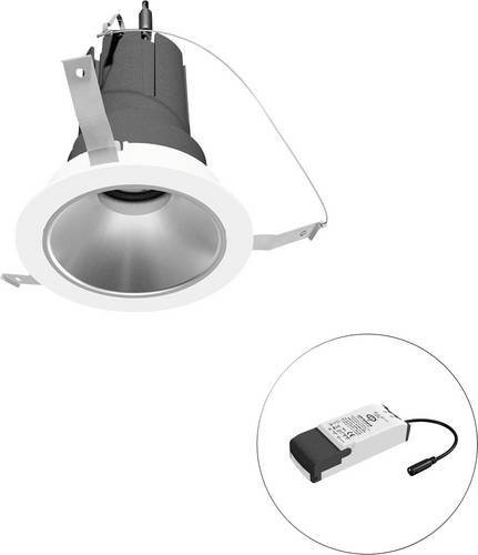 EVN LED-Deckenstrahler F02R14SM1340L38P in Weiß, rund und verstellbar - Bild 1