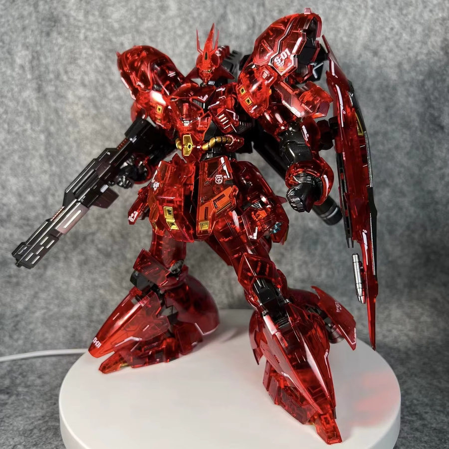 Bandai Sihai Rg Shazabi Modell, Actionfigur, Maßstab 1:144, Rot - Bild 2