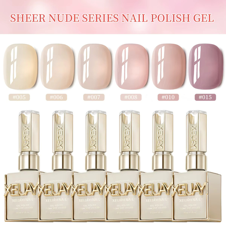 XEIJAYI Gel-Nagellack, Glänzend, Unisex - Bild 2