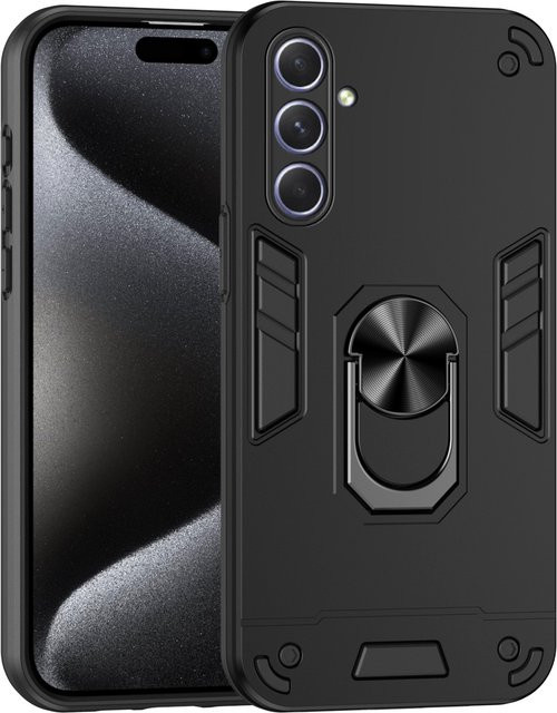 Magnetische Schutzhülle für Samsung Galaxy A55 A35 A14 A15 A05S A54 A34 A33 A53 A71 A51 A52 in Blau und Schwarz - Bild 1