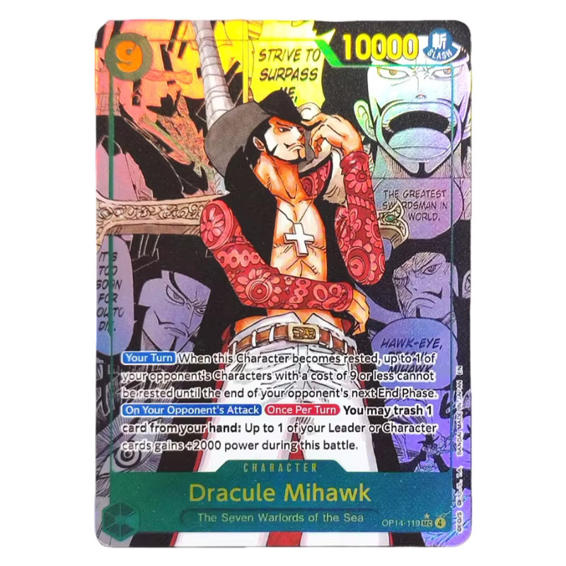Bandai One Piece Dracule Mihawk, Einzelfigur, English, Bunt / Mehrfarbig - Bild 4