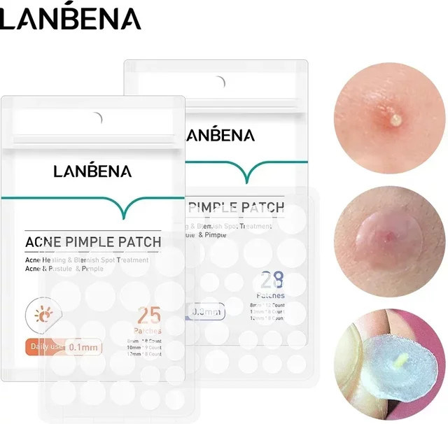 LANBENA Akne-Pickel-Pflaster, 25 Stück, Unisex - Bild 1