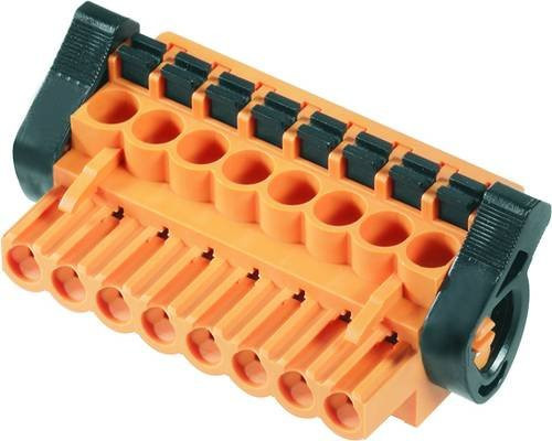 Weidmüller Buchsengehäuse-Kabel BL/SL in Orange, 8 Polzahl, Rastermaß: 5 mm, 36 Stück - Bild 1