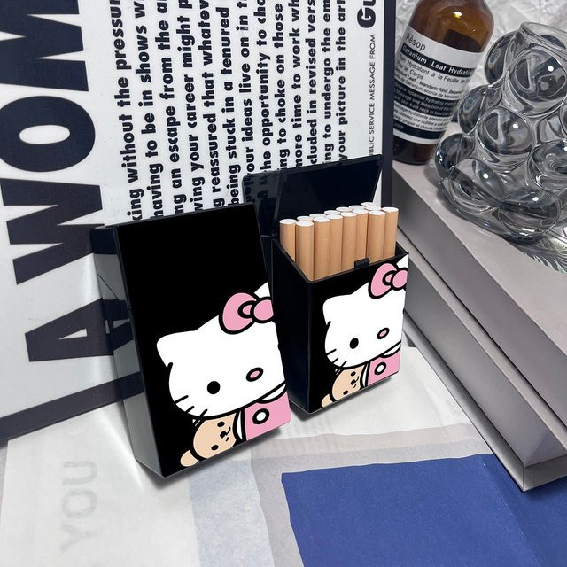 Keeppley Hello Kitty Zigarettenbox aus Kunststoff, Organizer - Bild 1