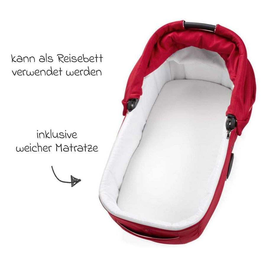 Peg Perego Tragewanne Culla Grande in Red Shine - Bild 4