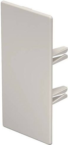 OBO Bettermann Endstück, Farbe: Weiß, B: 6,0 cm, H: 13,0 cm, 10 Stück - Bild 1