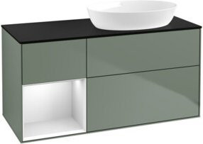 V&B Waschtischunterschrank Finion in Weiß lackiert, Breite: 120 cm, Tiefe: 50,1 cm, Höhe: 50,1 cm - Bild 1