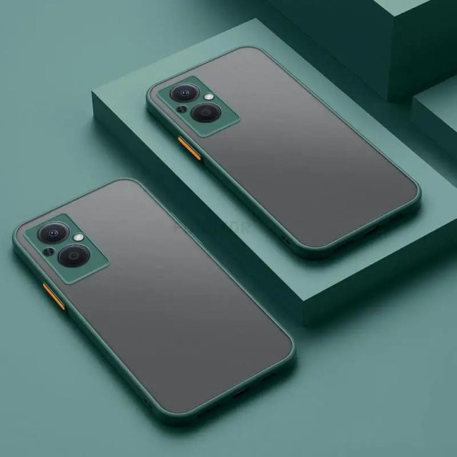 Stoßfeste Silikon Hülle für OPPO Reno 8 Lite 5G in Matt-Optik als Schutzgehäuse - Bild 1