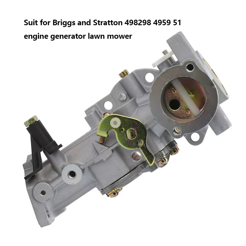XCAN Vergaser für Briggs & Stratton 498298 495951 inklusive Dichtung in Silber für Rasenmäher und Freischneider - Bild 2